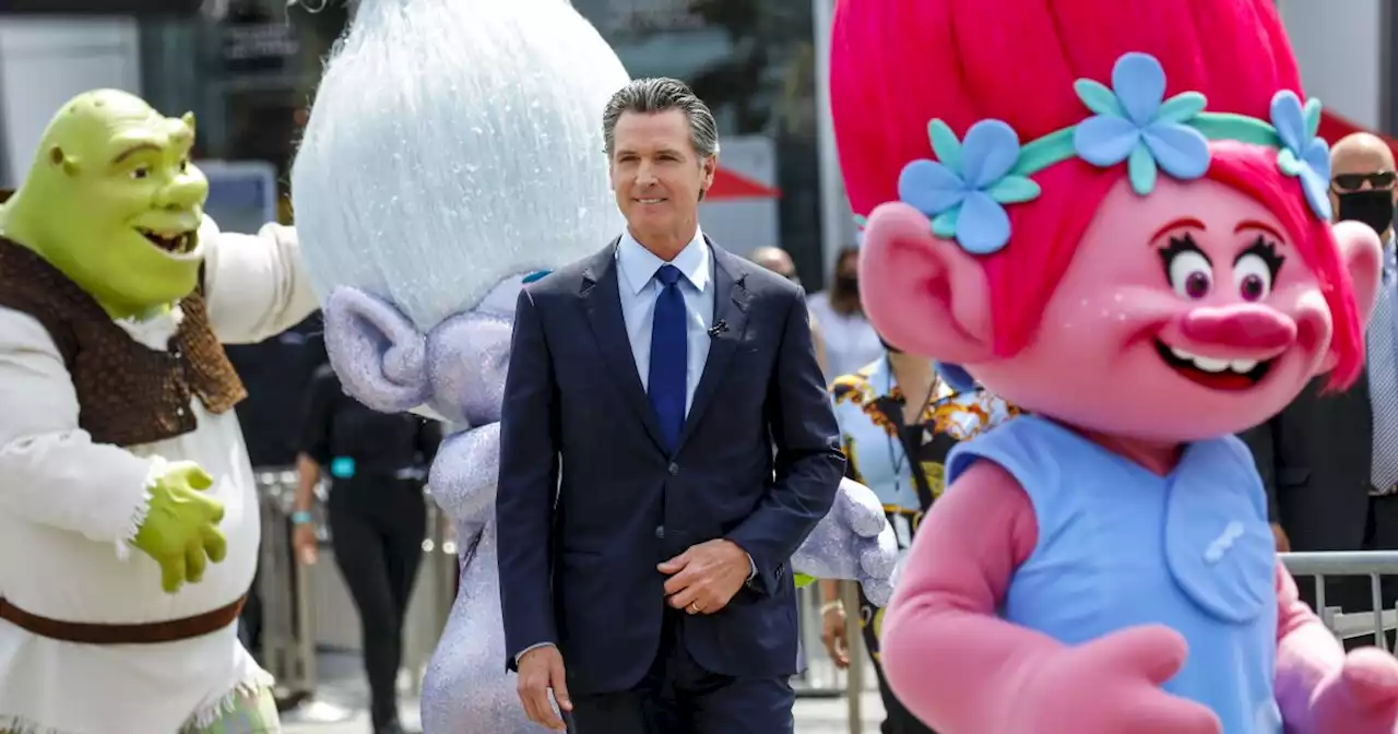 Newsom wants to extend Hollywood tax credits — and give out millions in refunds