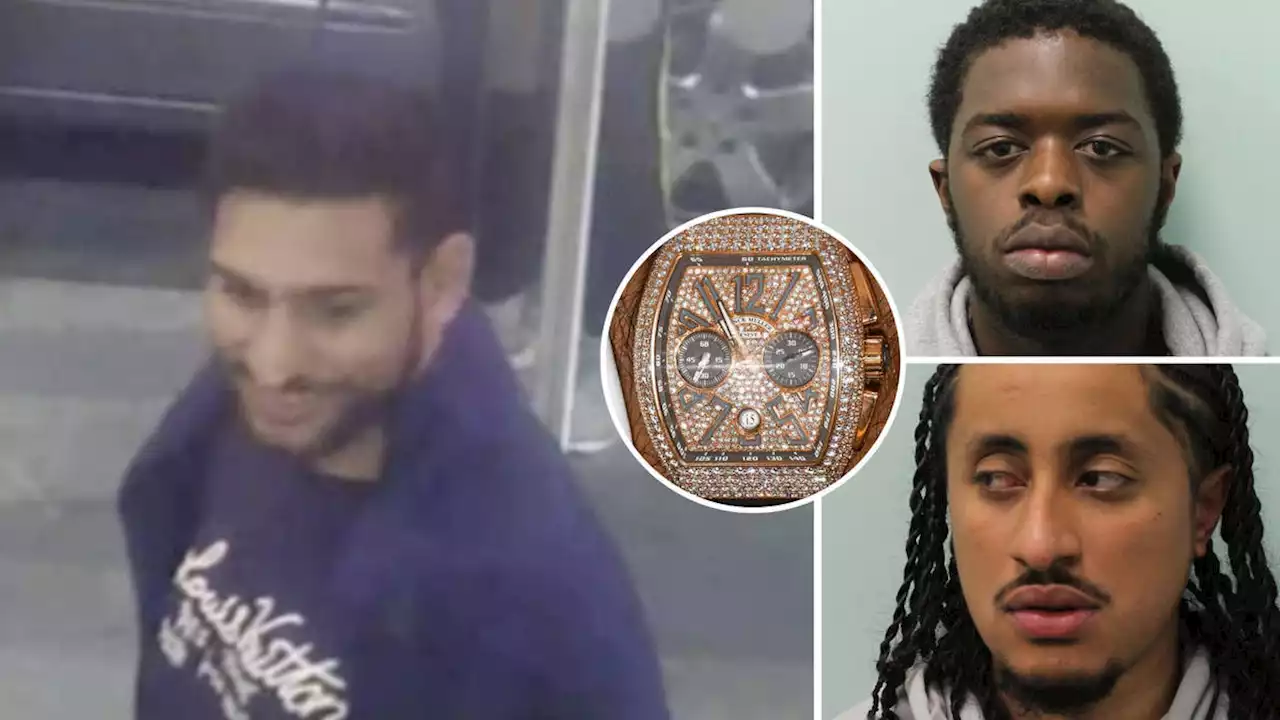 Two convicted after Amir Khan robbed of £70,000 diamond watch at gunpoint