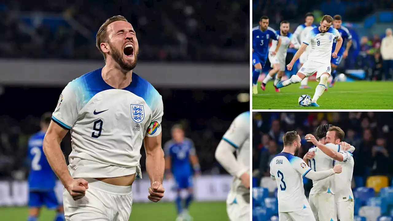 Harry Kane overtakes Wayne Rooney to become England men's record goalscorer