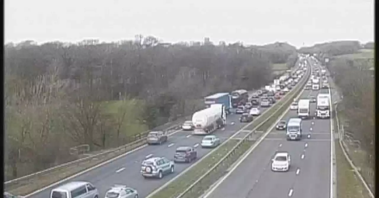 M6 crash in Lancashire sees closure and long delays - latest updates