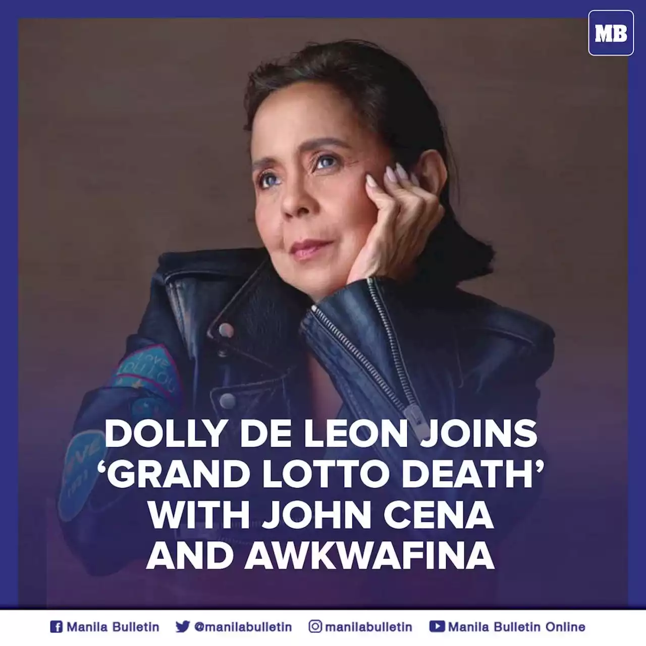 Dolly de Leon joins 'Grand Lotto Death' with John Cena and Awkwafina