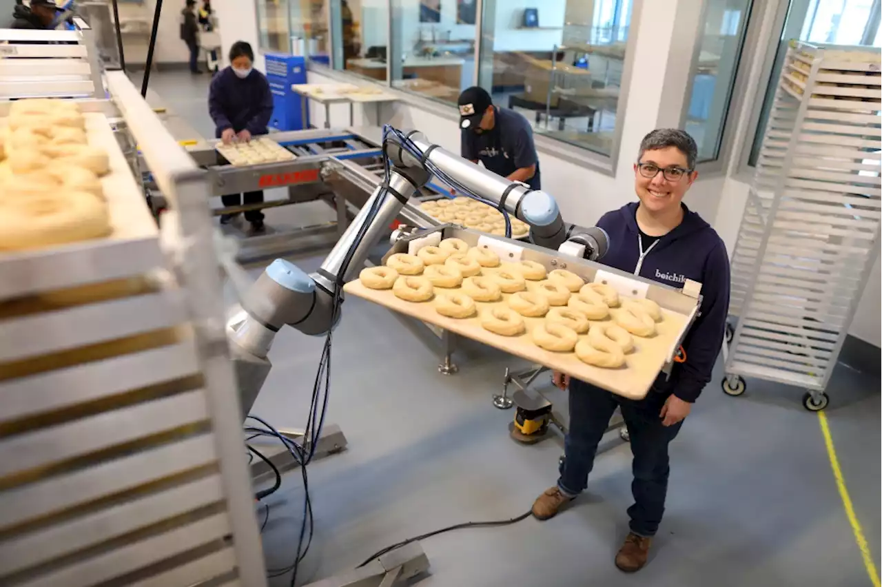 Boichik’s massive Berkeley bagel plant, cafe and retail store opens today