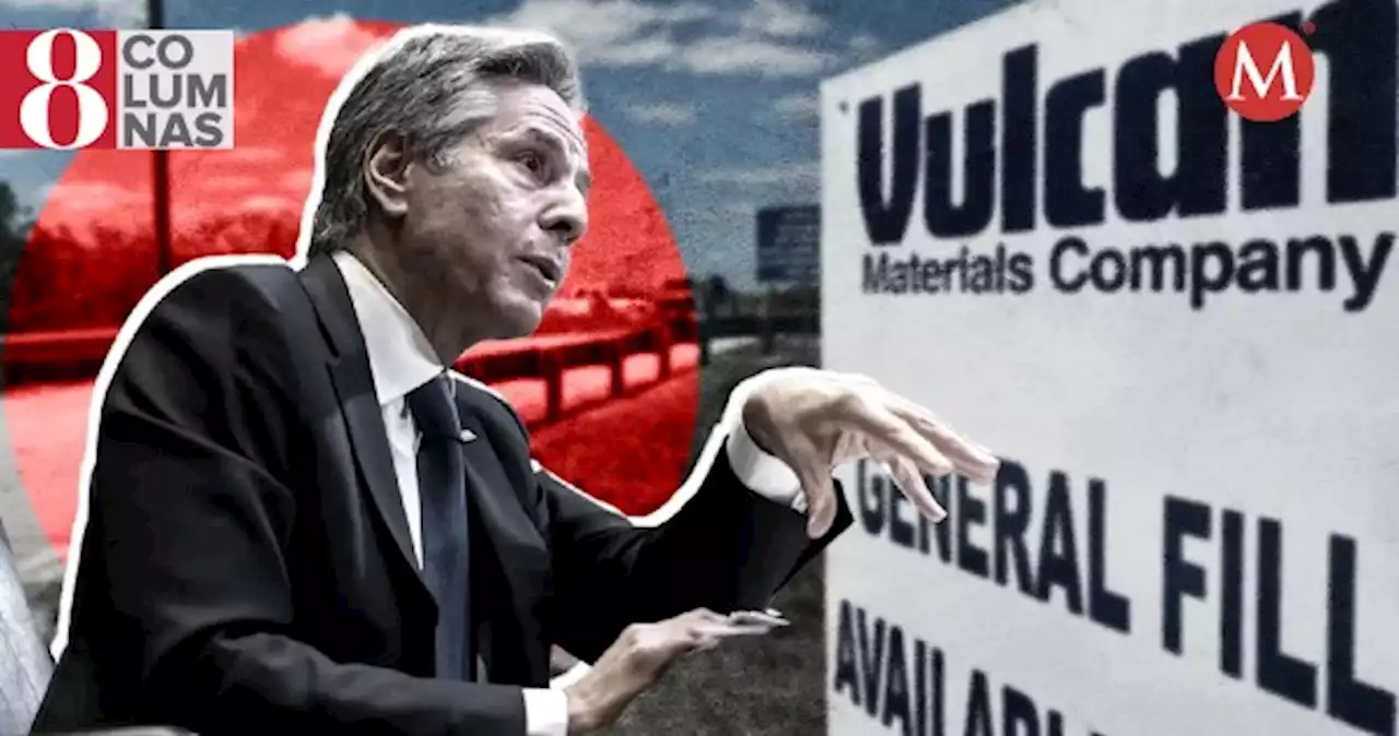 Vulcan Materials desata otro encontronazo con Blinken y republicanos