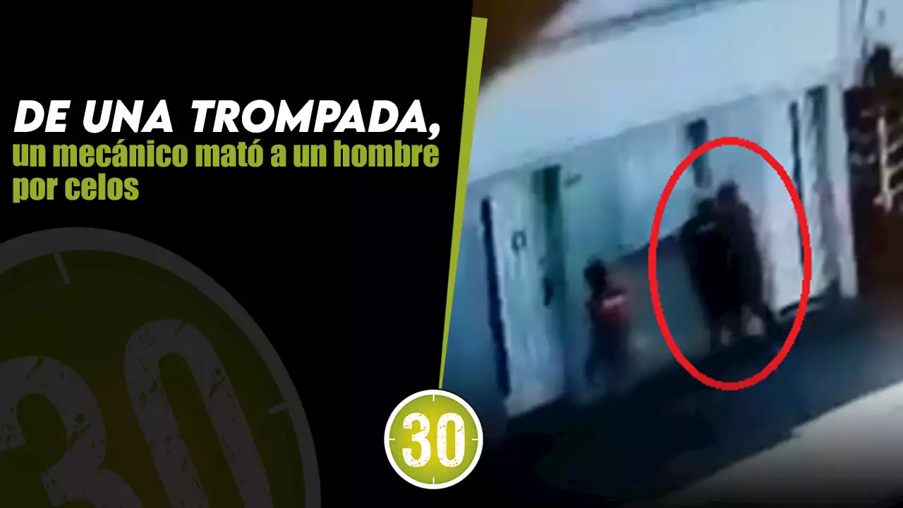 [VIDEO] De una trompada, un mecánico mató a un hombre por celos | Minuto30