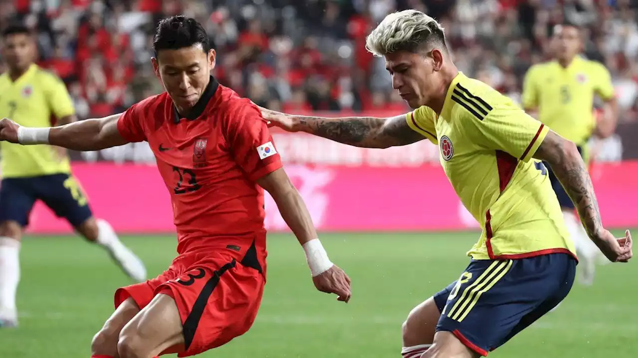 Colombia empató con Corea del Sur y mantuvo el invicto en la era Néstor Lorenzo