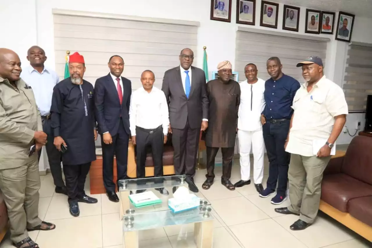 Pictorial: CBN delegates meet NLC amid planned protest