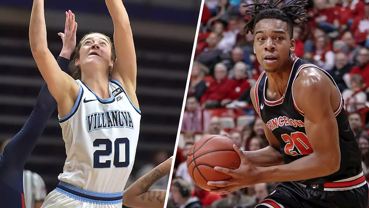 Villanova Women, Princeton Men Play for Shots at Elite Eight