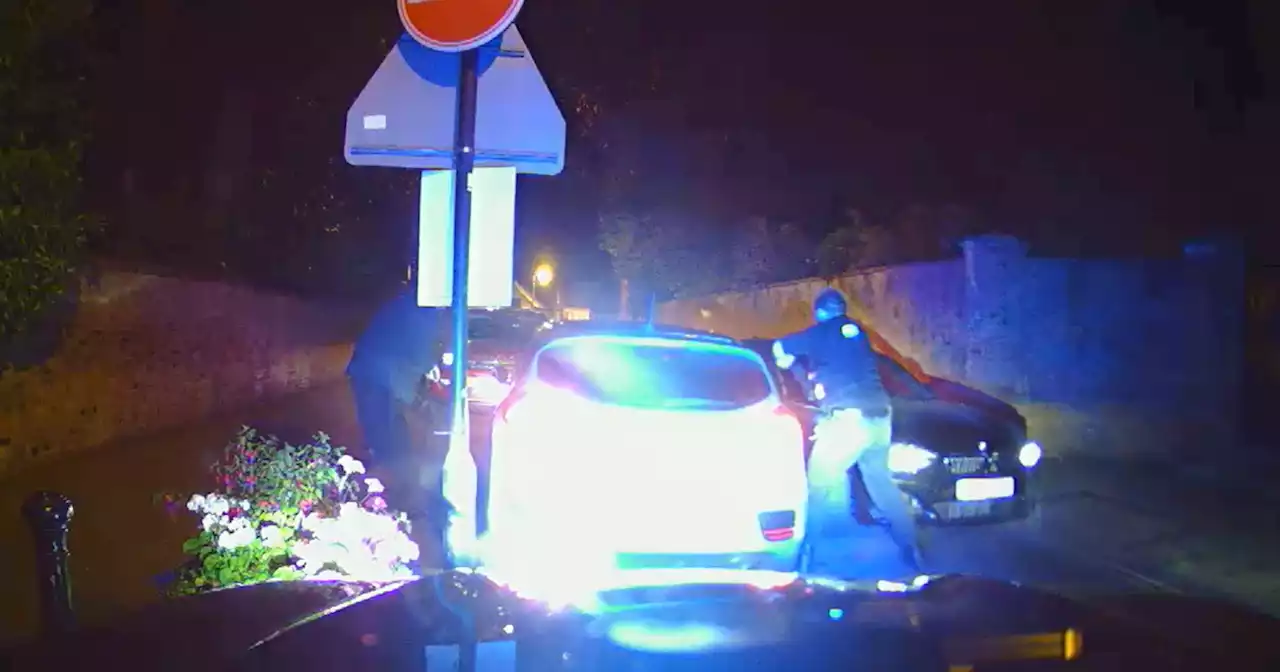 Police chase driver at 95mph through five villages before crash