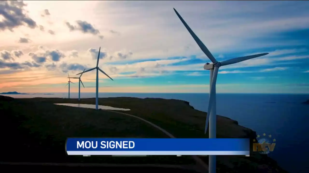 Company with proposed wind energy project near Botwood signs MOU with Qalipu First Nation