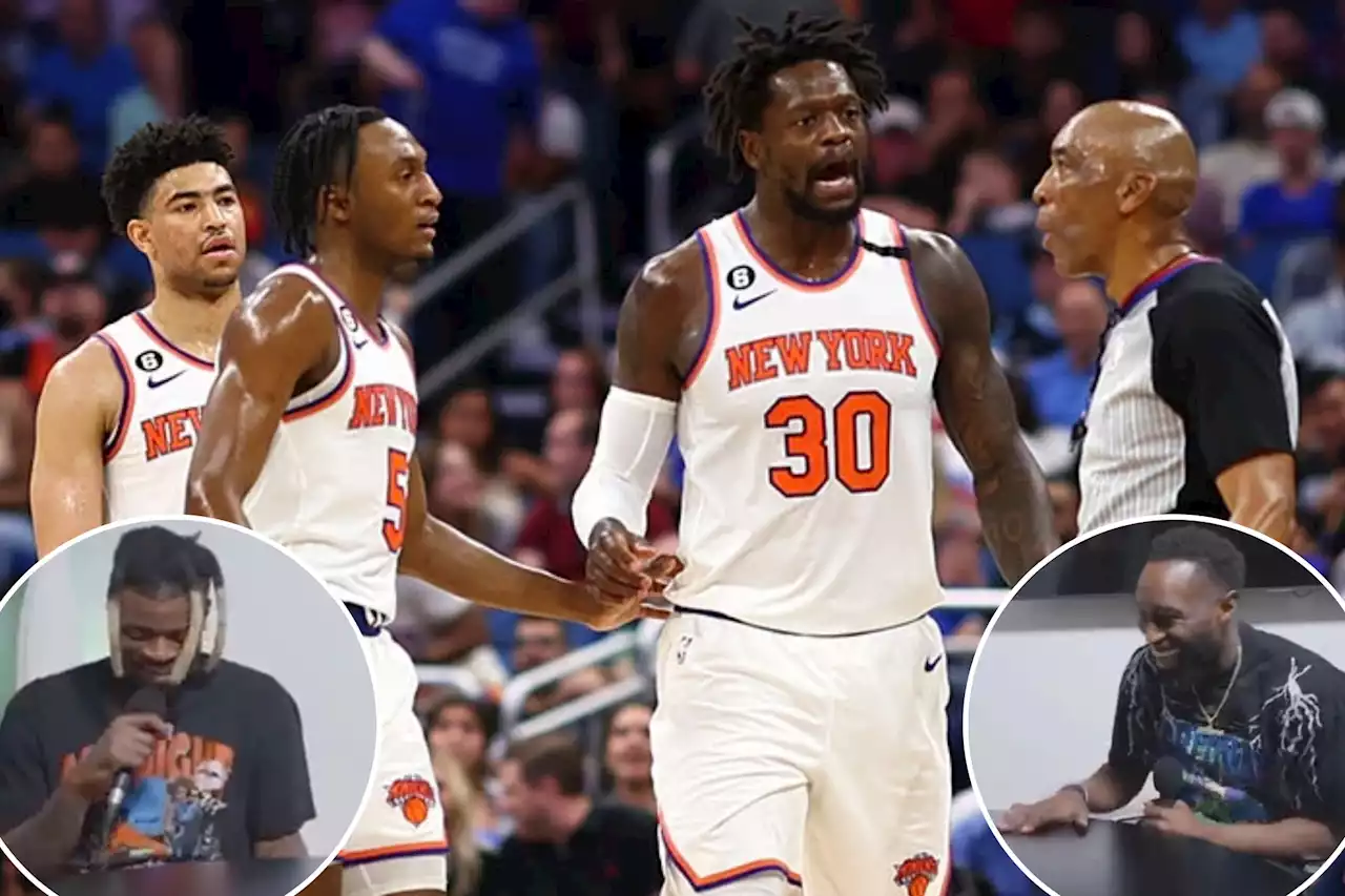 Clip of ex-Knicks bagging on Julius Randle resurfaces after latest meltdown