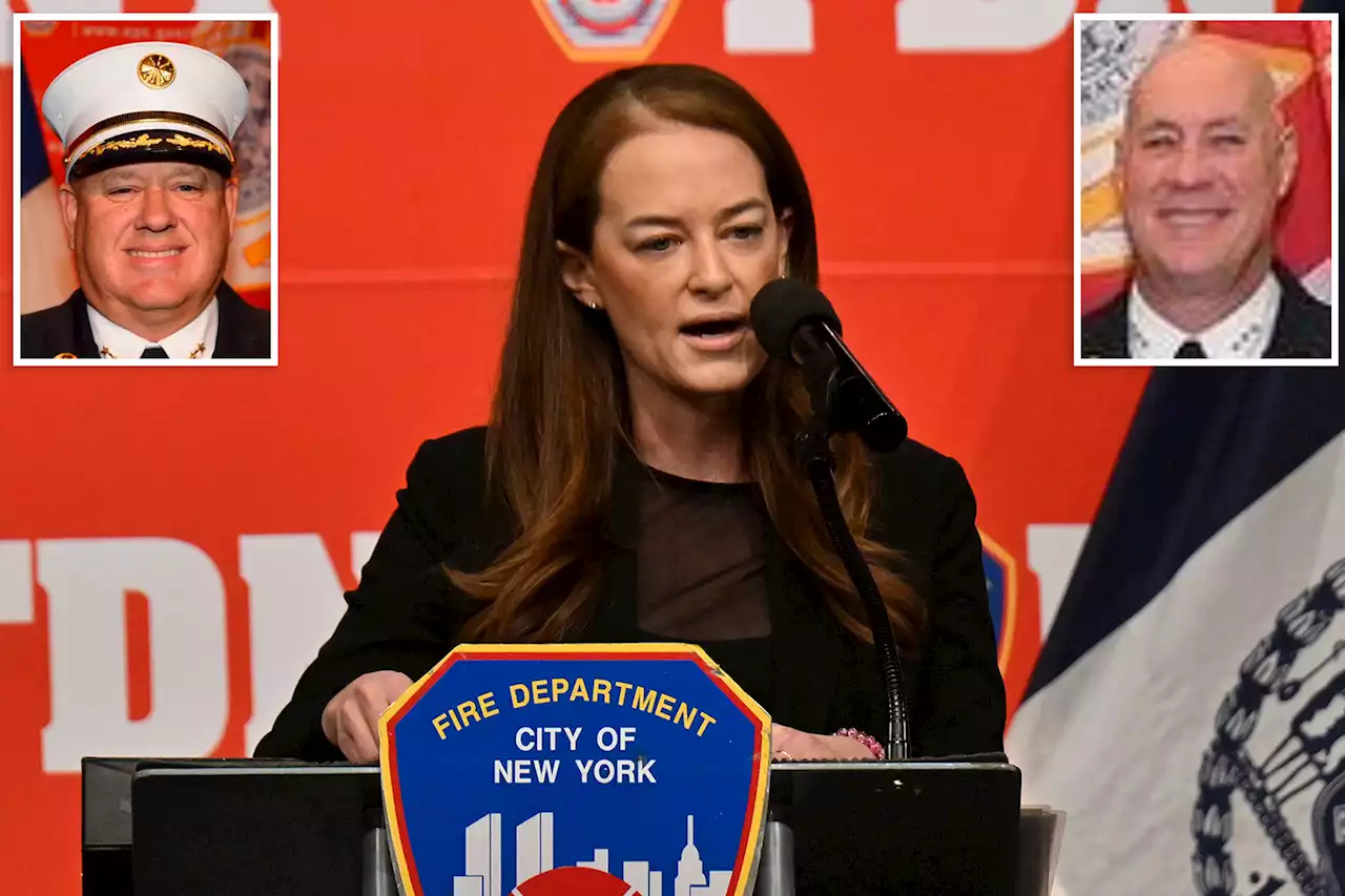 Ex-fire chiefs accuse FDNY boss Laura Kavanagh of ageism in bombshell suit