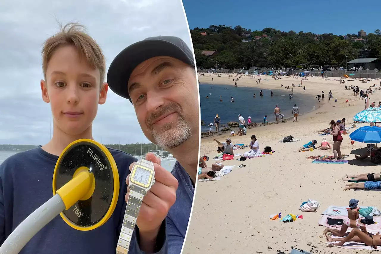 Schoolboy finds a vintage Cartier watch worth $13k at Beach