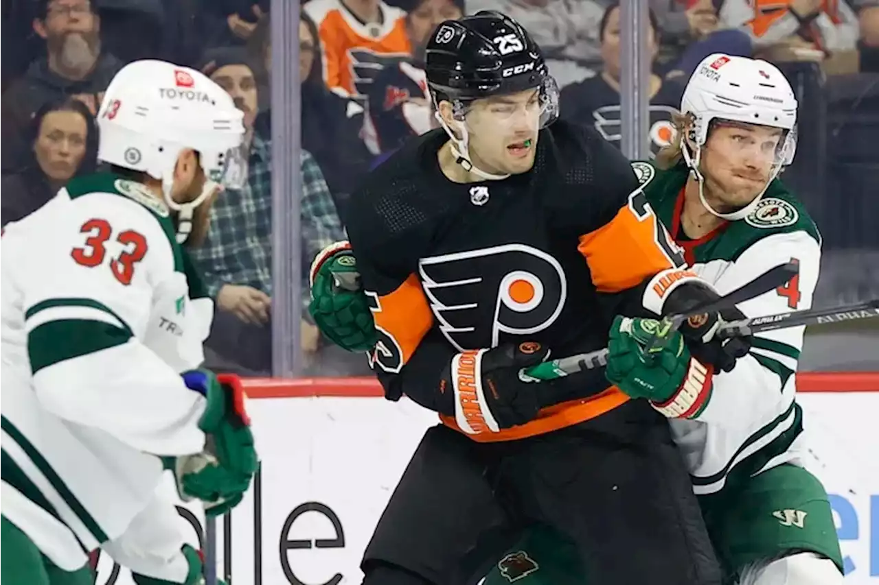 James van Riemsdyk helps the Flyers to a 5-4 shootout victory over the Minnesota Wild