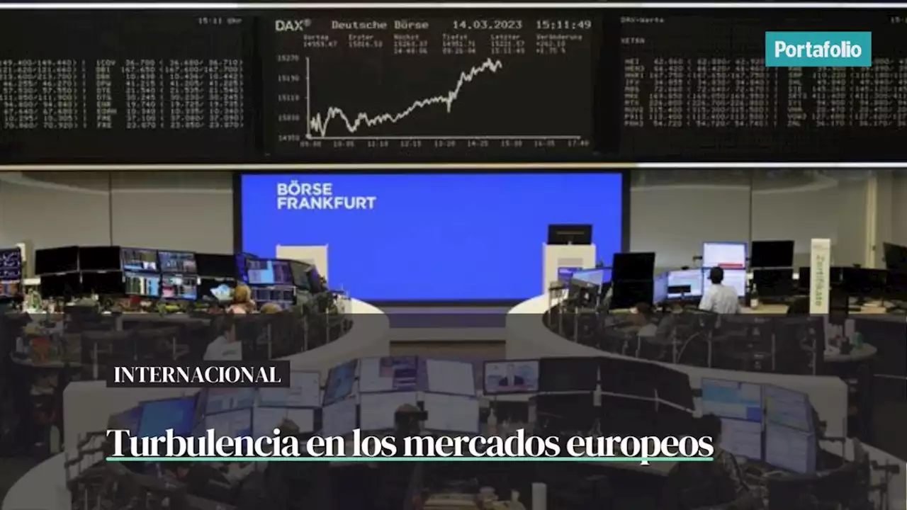 Viernes negro en Europa: mercado se sacude por inestabilidad bancaria