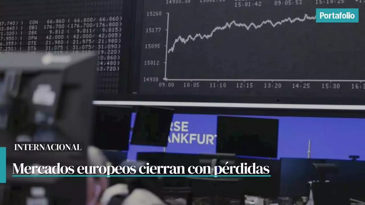 Viernes negro en Europa: bolsas cierran con pérdidas