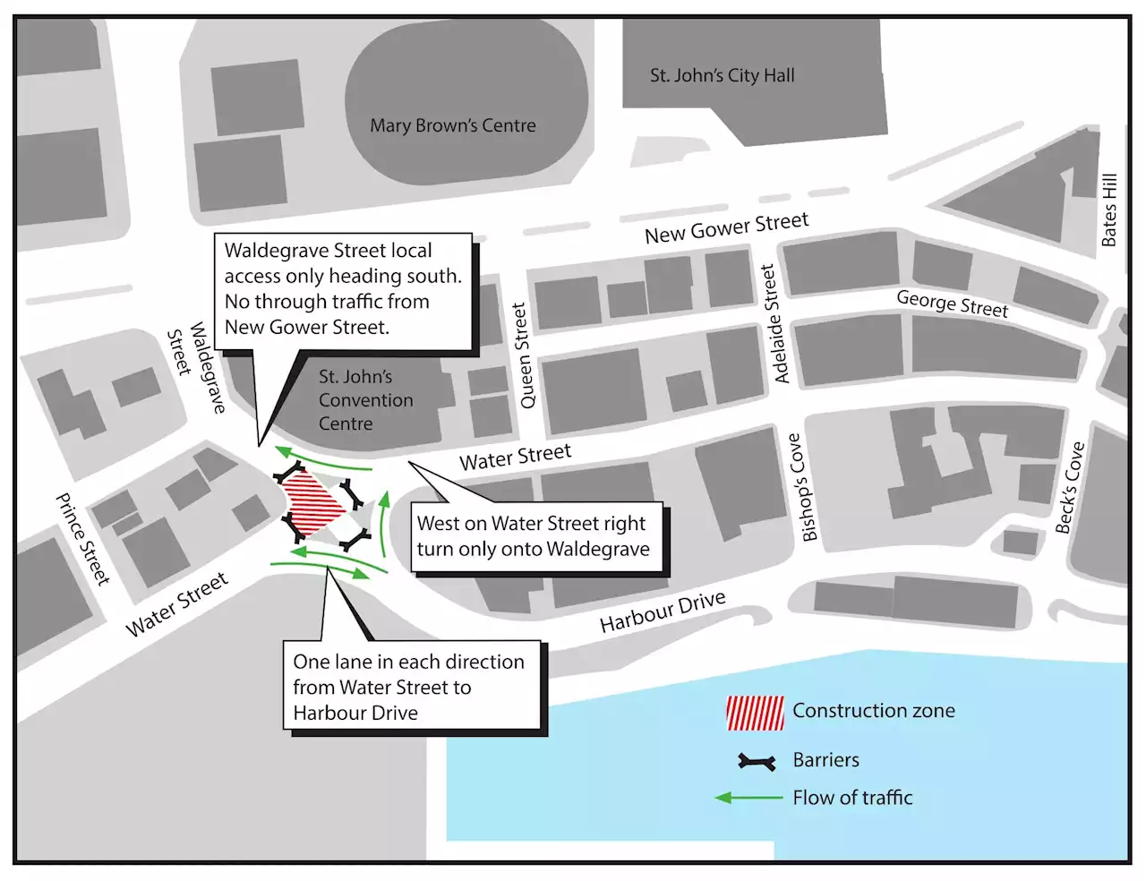 Final phase of Water Street infrastructure upgrades in downtown St. John's start this week | SaltWire