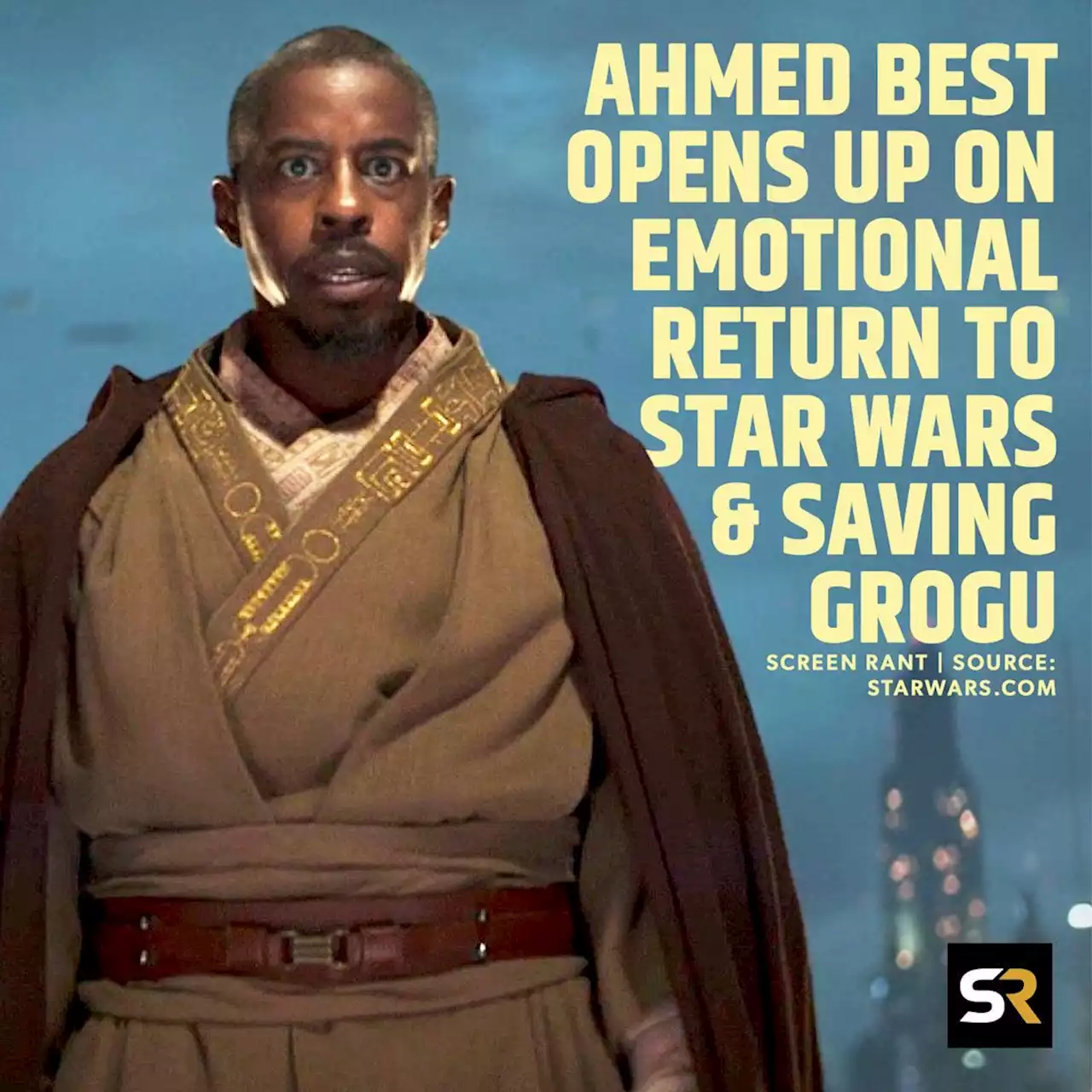 Ahmed Best Opens Up On Emotional Return To Star Wars & Saving Grogu