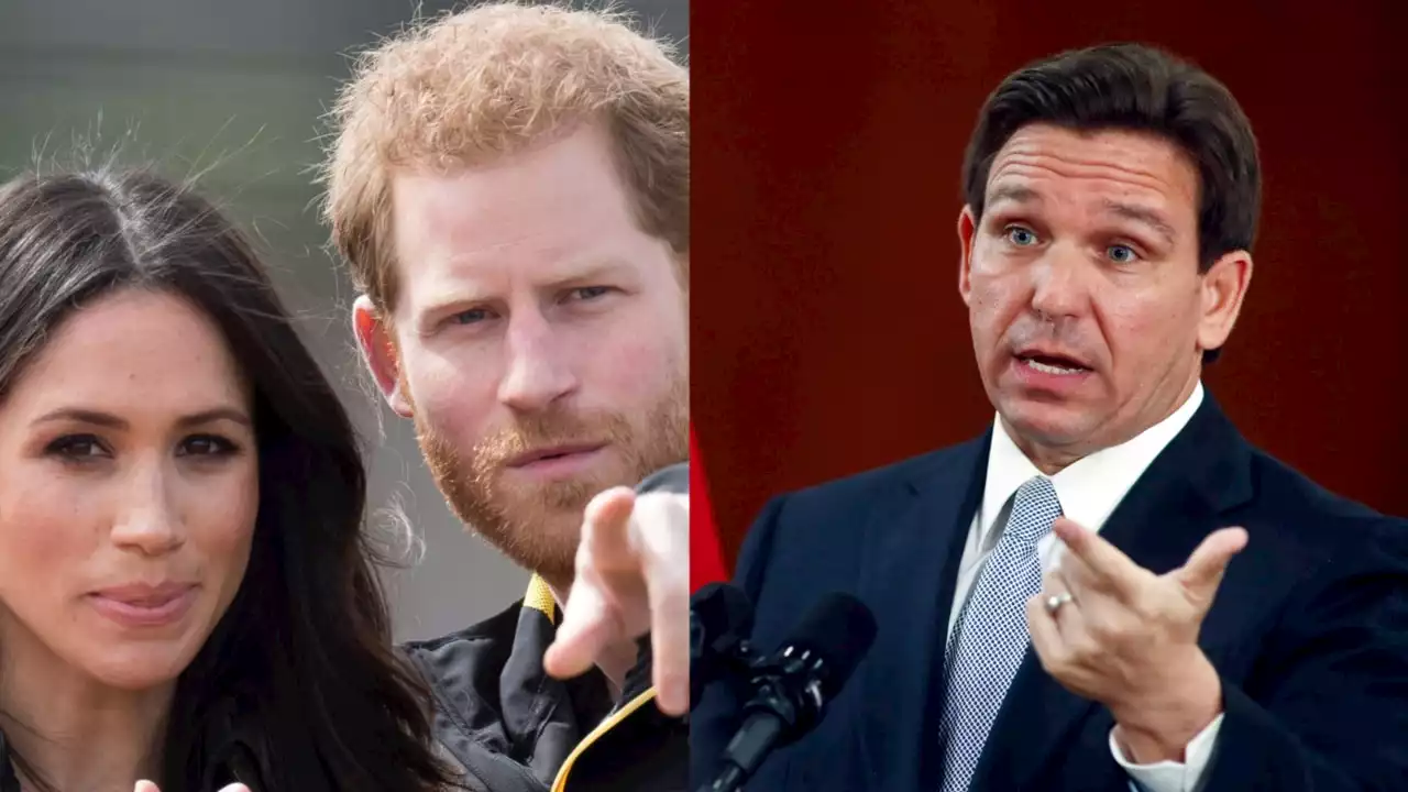 Ron DeSantis quizzed about his views on Prince Harry and Meghan Markle