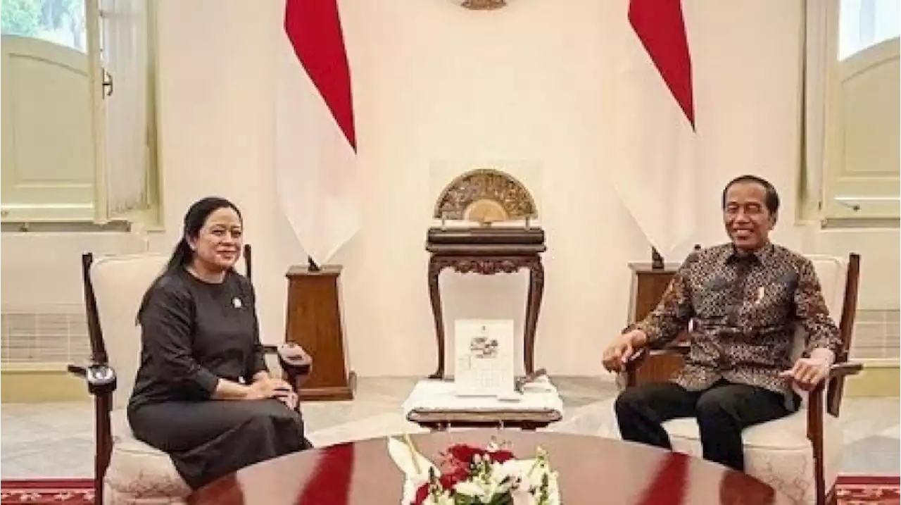 Pertemuan Serba '2', Puan dan Jokowi Bahas Pemenangan Pemilu 2024 di Istana Kepresidenan Jakarta