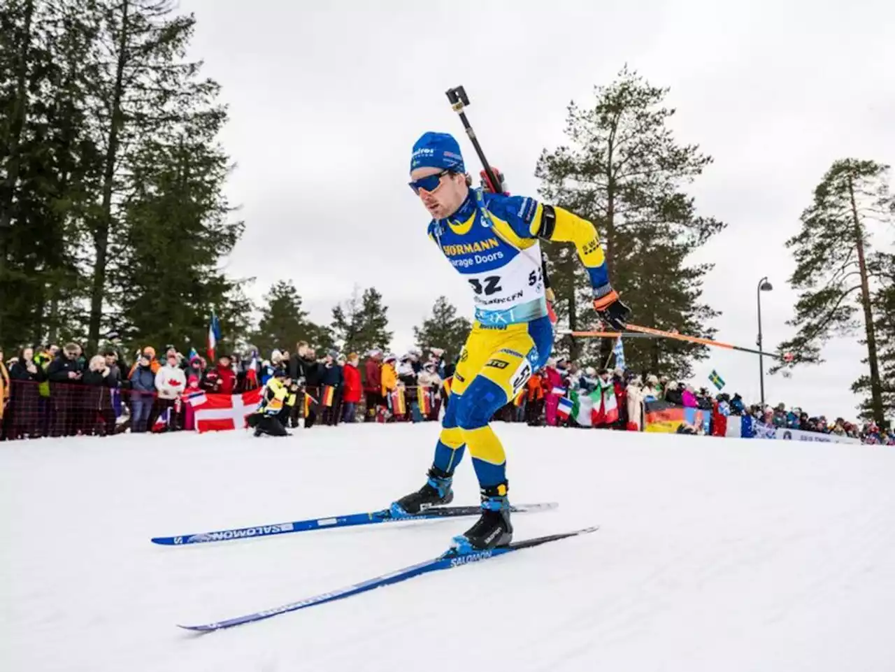 Skidskytte: SM-guld till Jesper Nelin efter felfritt skytte