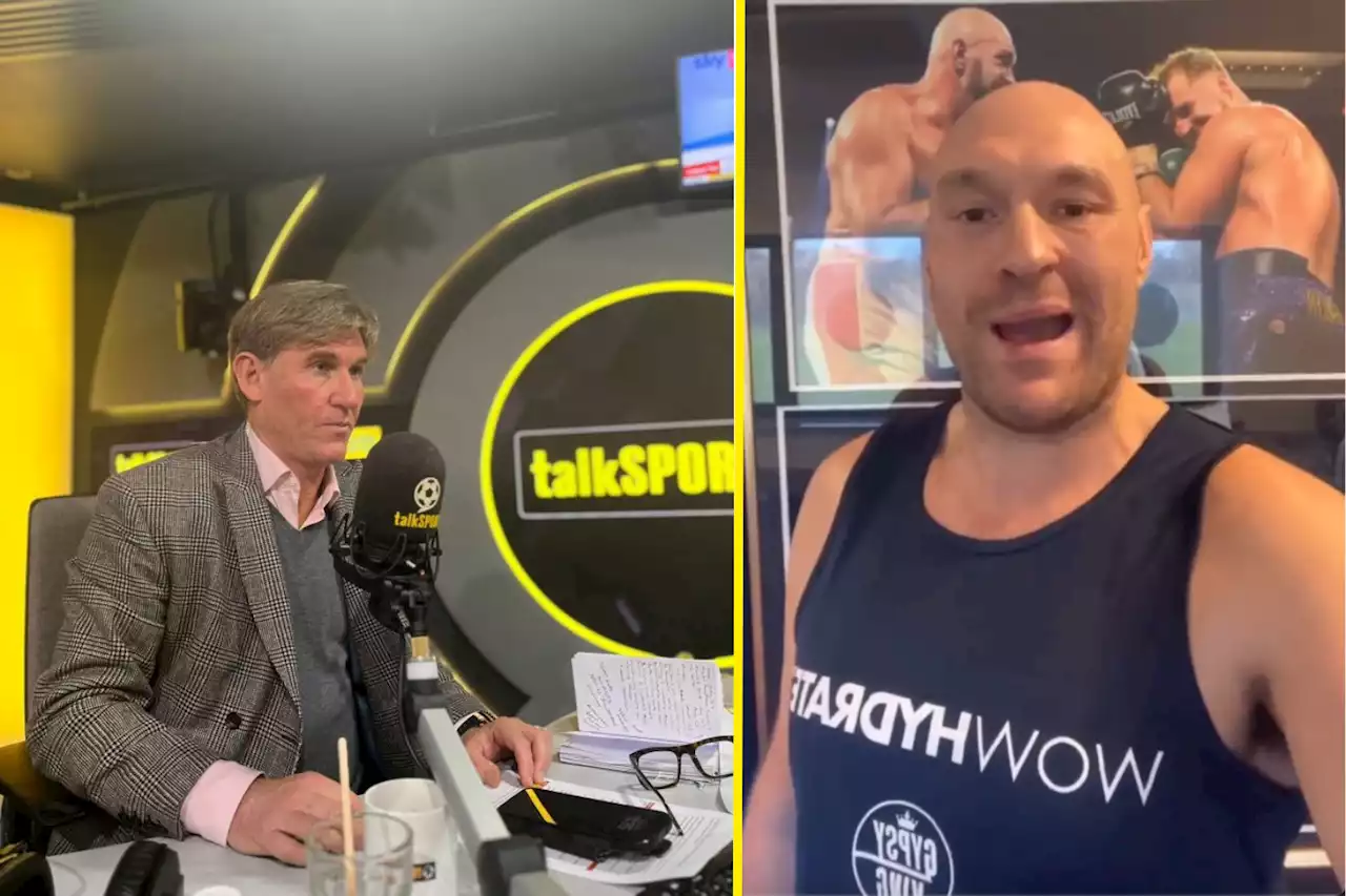 Simon Jordan was not impressed with Tyson Fury's expletive rant and let him know