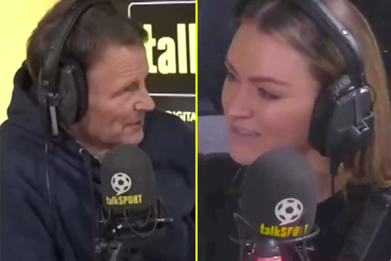 Teddy Sheringham can't wait to wind up Laura Woods if Man City overtake Arsenal