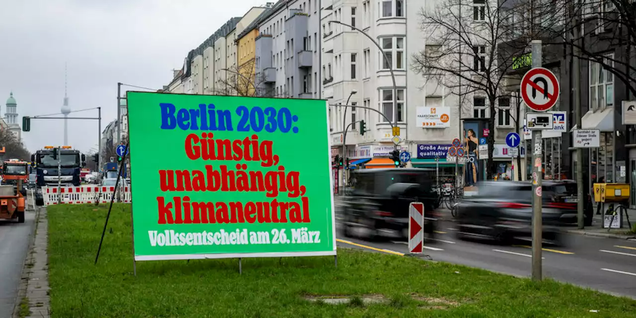 Klima-Entscheid am Sonntag in Berlin: „Hoffe auf 60 Prozent Beteiligung“