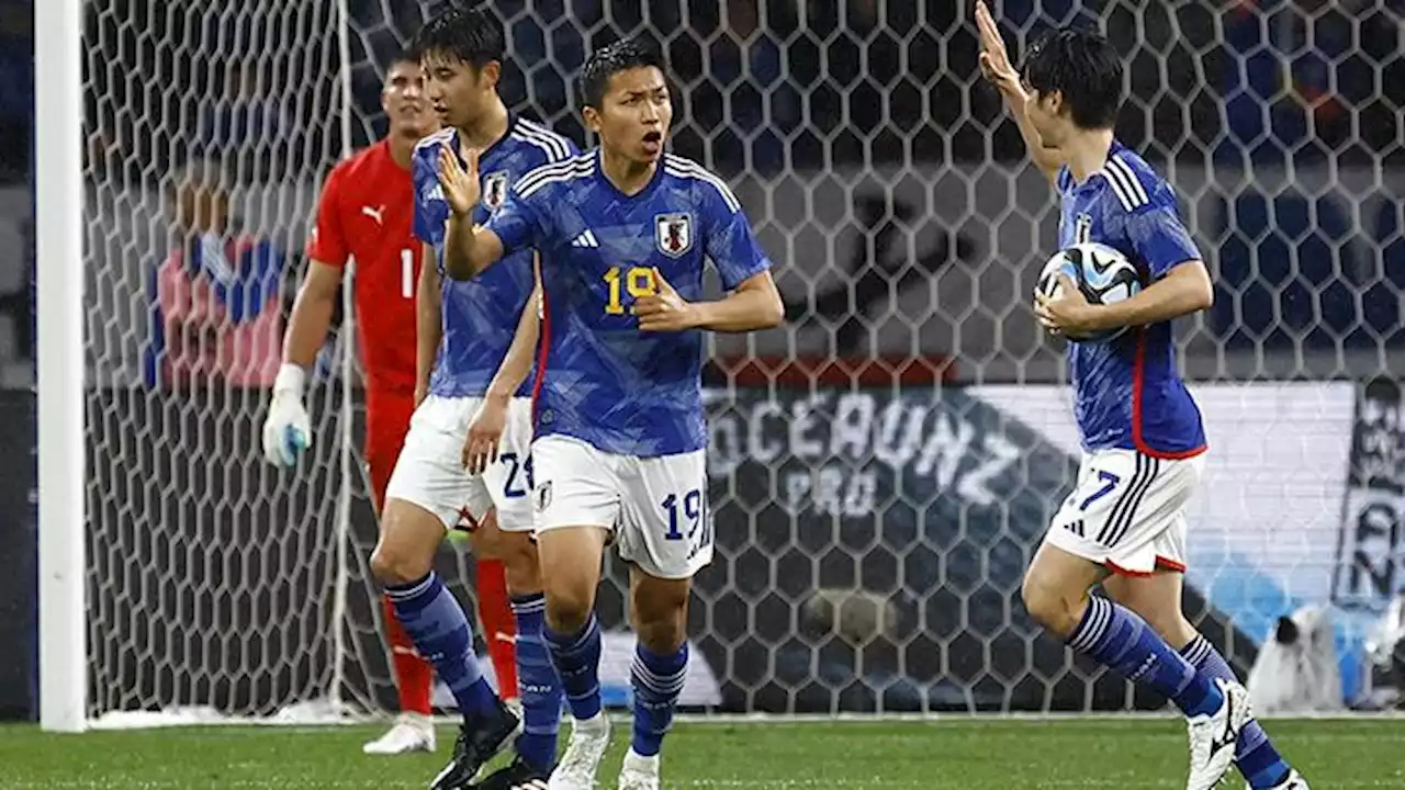 Jepang Tahan Imbang Uruguay 1-1 dalam Pertandingan Persahabatan