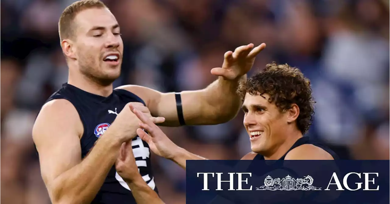 ‘It just had to be that way’: Carlton’s Voss on finally winning a close one