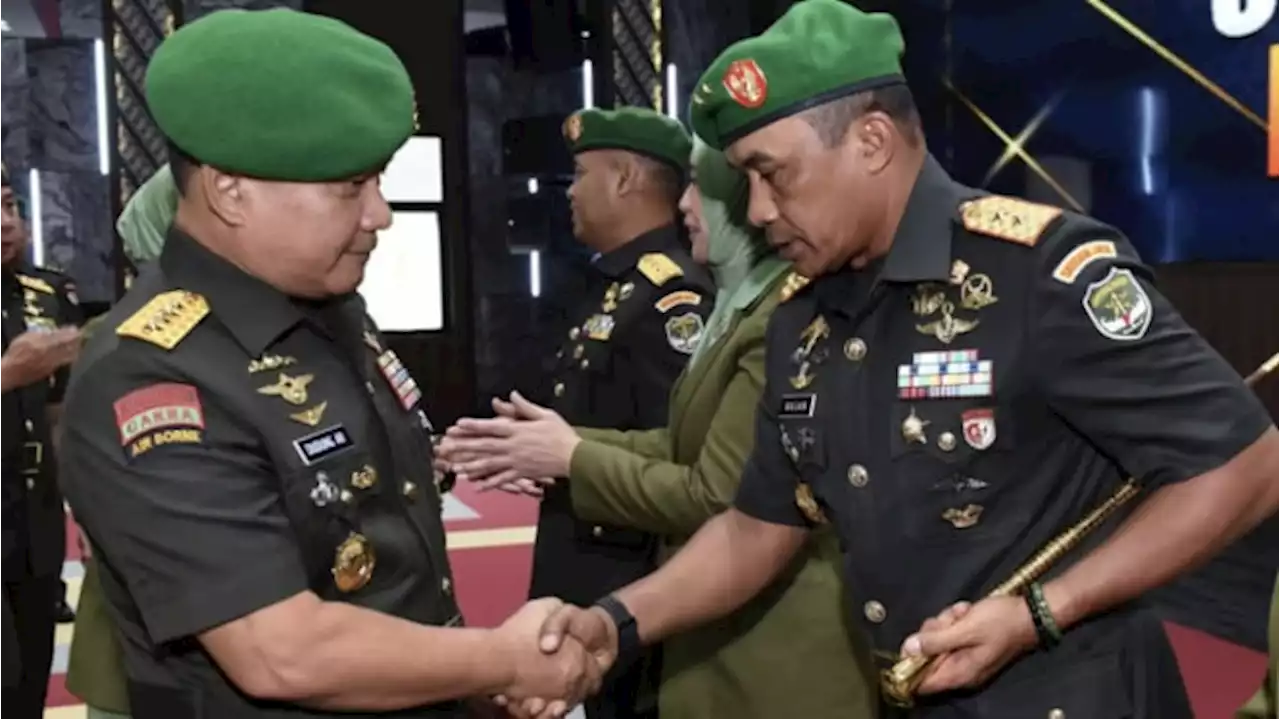 Jelang Tahun Politik, Jenderal Dudung Lantik Mantan Danjen Kopassus Jadi Pangdam Jaya