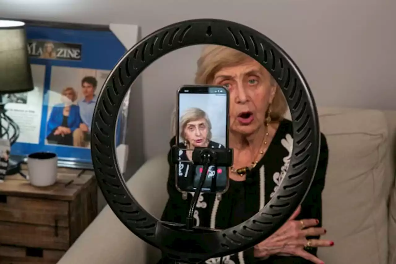 Holocaust survivor shares on TikTok to educate young people