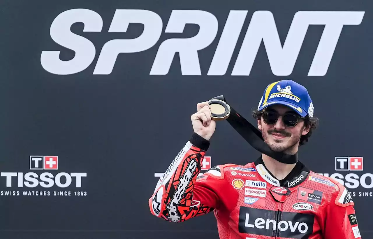 Bagnaia remporte le premier sprint de l’Histoire, Quartararo se troue