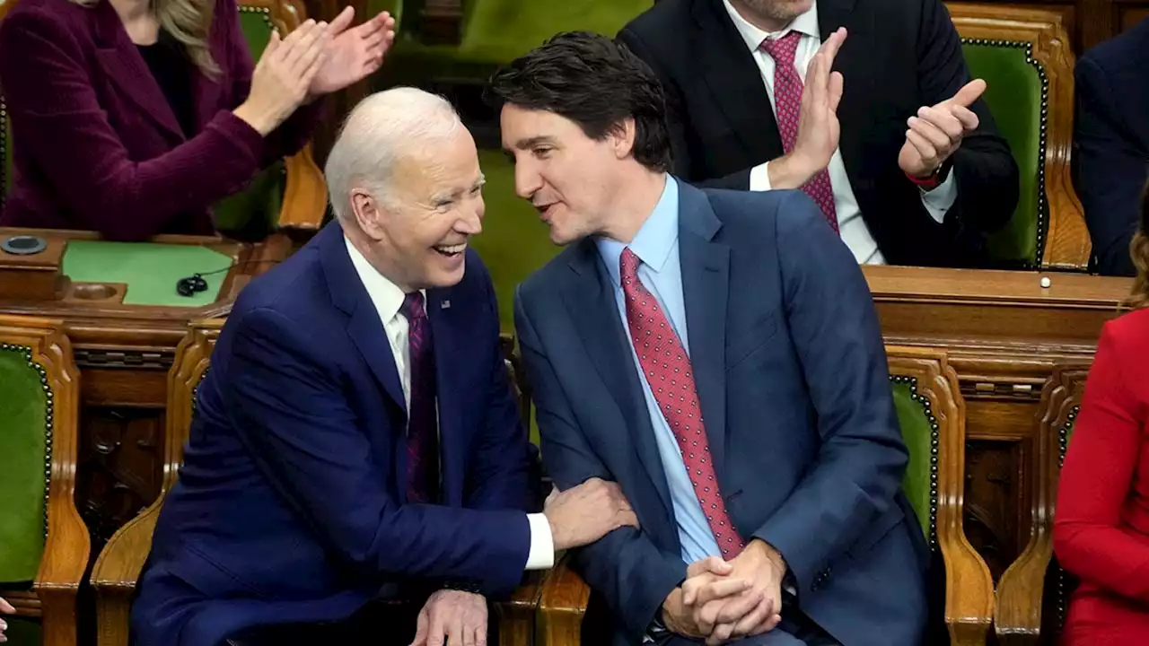 Biden meets with Trudeau as US, Canada announce immigration agreement