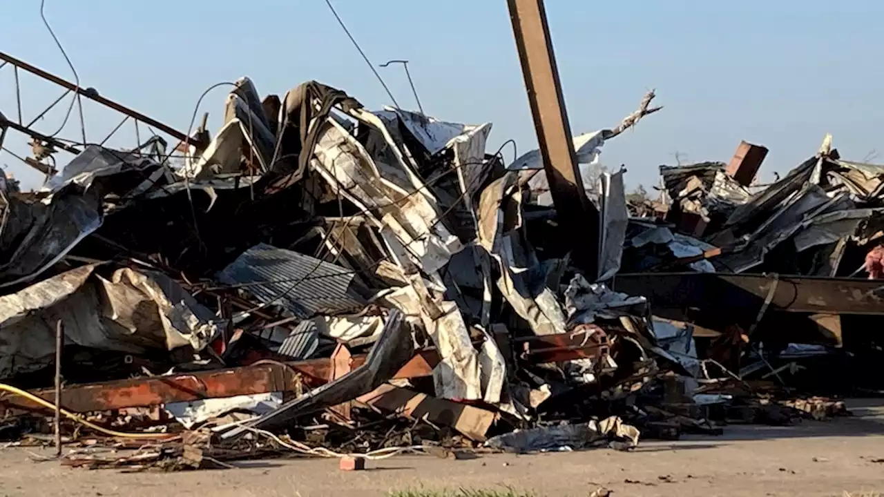 At least 23 dead after tornado and storms leave path of destruction in Mississippi