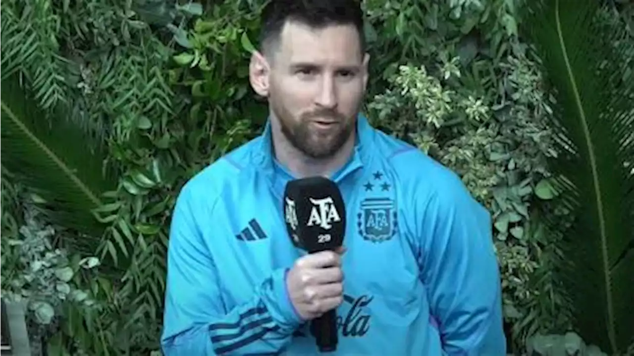 La AFA y el fútbol argentino le rindieron un homenaje en vida a Lionel Messi