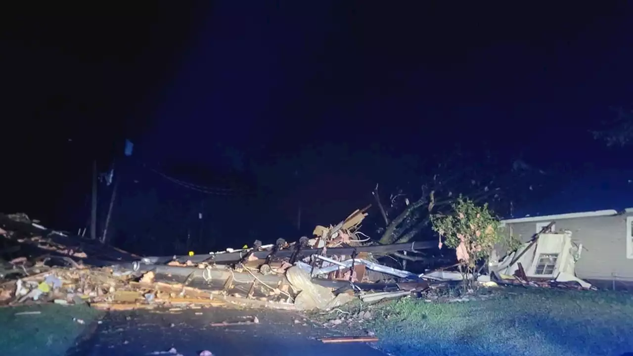 Alabama severe weather: 1 man dead in Morgan County after being trapped under trailer