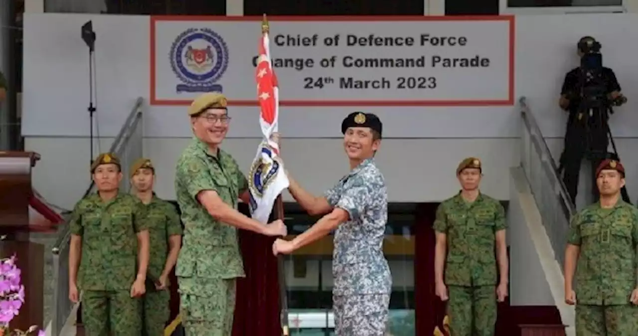 SAF welcomes RADM Aaron Beng as new Chief of Defence Force