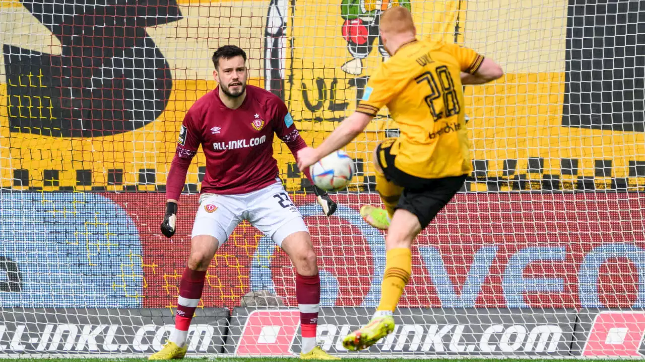 Dynamo Dresden verliert in der 3. Liga 1:2 gegen Bayreuth