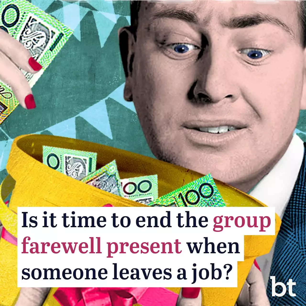 It’s time to end the group farewell present when someone leaves a job