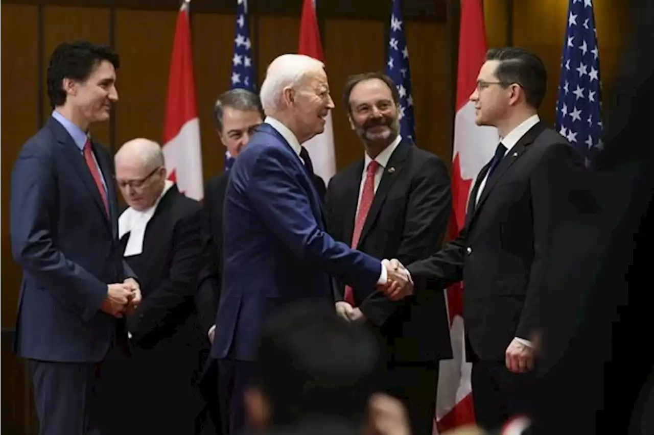 Allow unvaccinated Canadians to cross U.S. border, Poilievre asks President Joe Biden