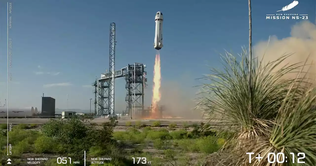 New Shepard launch abort in 2022 blamed on engine nozzle failure, Blue Origin says