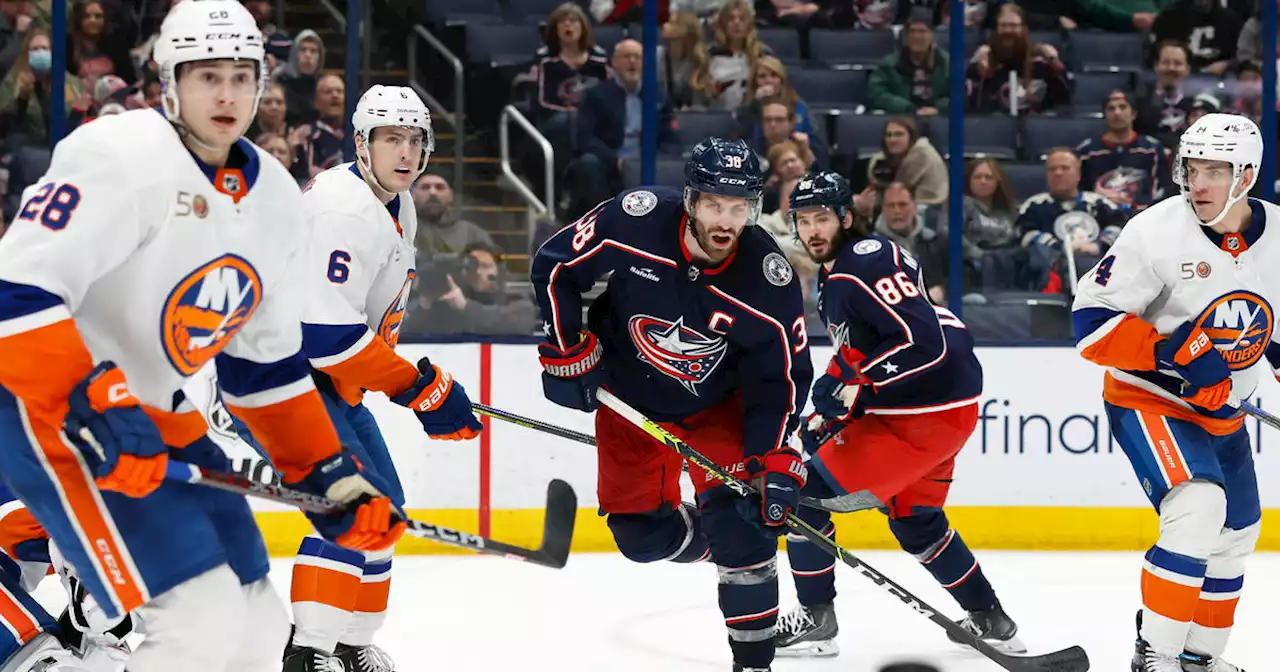 Jenner's OT goal lifts Blue Jackets over Islanders