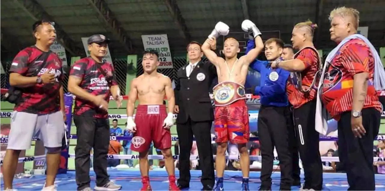 Gabunilas clinches WBO AsPac youth title via TKO victory vs. Indonesian foe