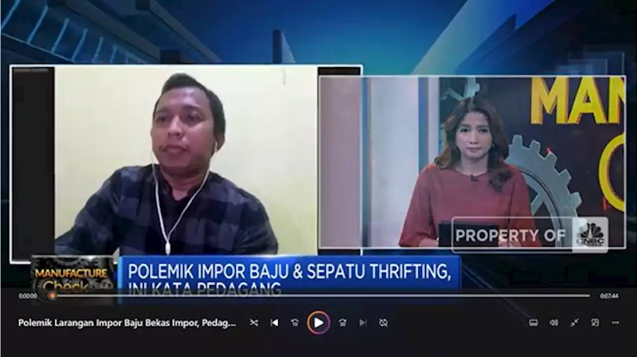 Polemik Larangan Impor Baju Bekas Impor, Ini Kata Pedagang