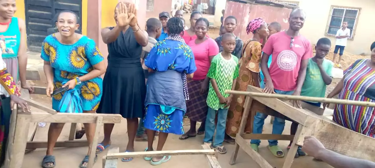 Ebonyi: Monarch's palace razed as over 1,000 women protest kidnapping, killings in Ishiagu