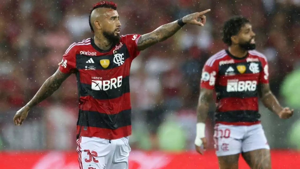 'Uno de los grandes': una figura mundial elogió a Arturo Vidal por su presente en Flamengo