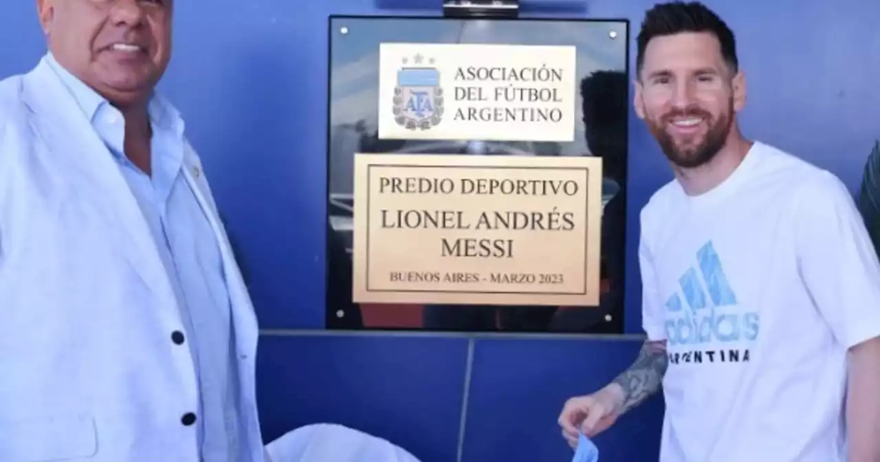 Rebautizaron con el nombre de Lionel Messi el predio de AFA en Ezeiza