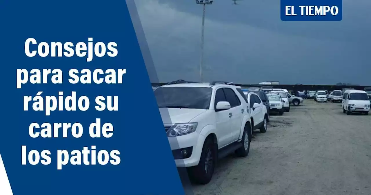 Saque su carro de los patios en el mejor tiempo posible con estos consejos