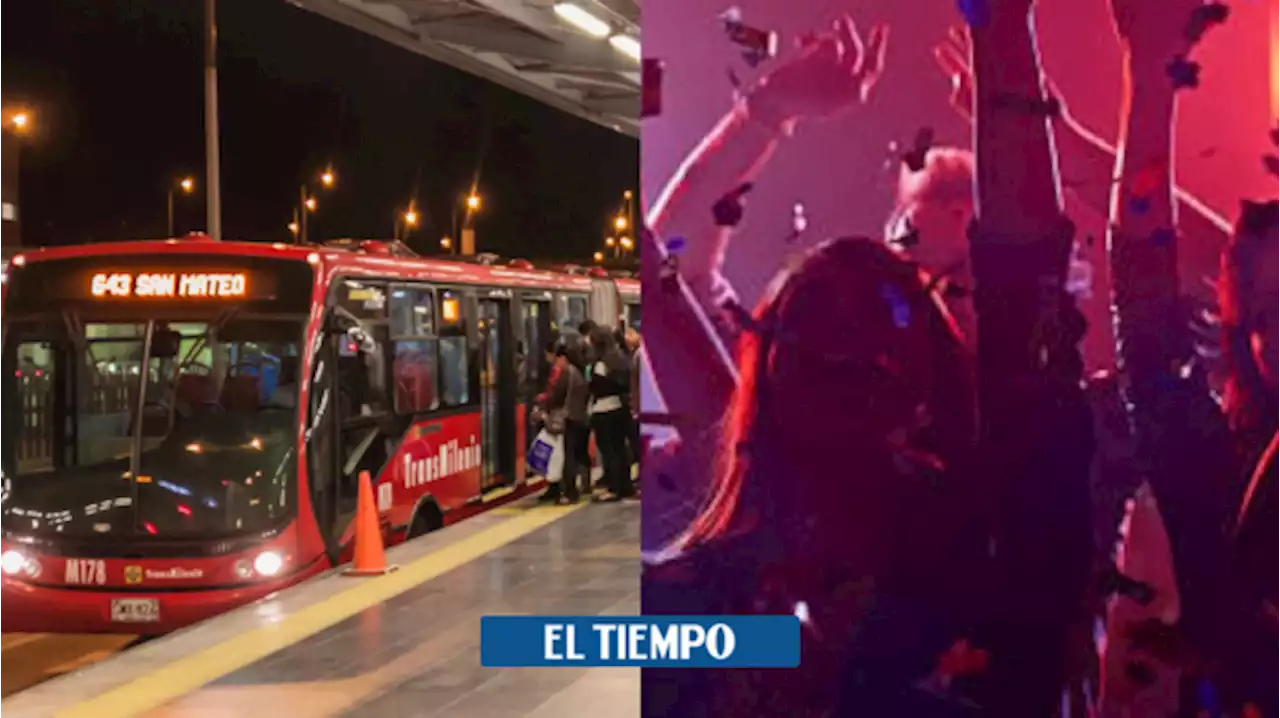 TransMilenio creará nueva ruta que funcionará en zonas de rumba en la madrugada