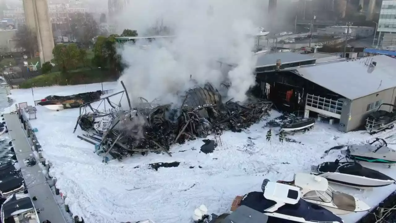 Seattle marina fire: 58 boats burned, $8.5M in damages as suspect is charged with arson